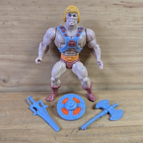 Vintage 1981 Mattel Masters Of The Universe He-Man Action Figure Complete