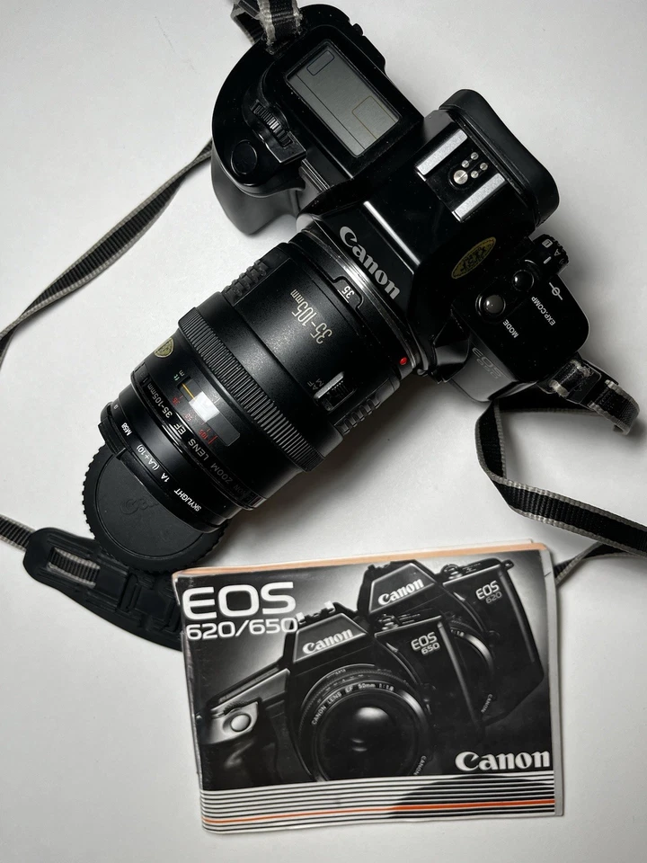 Canon EOS 650 + EF 35-105mm Objektiv + Anleitung - Bild 2 von 4