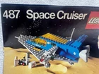 Vintage LEGO 487 Space Cruiser Complete w/ Manual Classic Space 1979