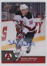2014-15 Upper Deck AHL Auto Stefan Matteau #116 Auto s5x