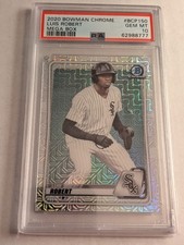 2020 Bowman Chrome Mega Box Luis Robert #BCP150 PSA 10 