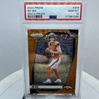 2024 Panini Prizm - Rookies Bo Nix #309 Disco Prizm (RC)