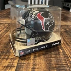 Andre Johnson Houston Texans signed Autographed NFL Mini Helmet Riddell