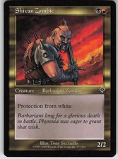 Magic the Gathering TCG Shivan Zombie C Invasion 271