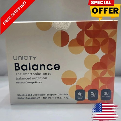 #ad Unicity Balance Dietary Supplement NATURAL ORANGE 30 Stick Packs Exp. 4 2028 $34.99