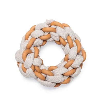 Beeztees Puppy Dental Seilring Mik - 8 x 8 x 3 cm Hundespielzeug