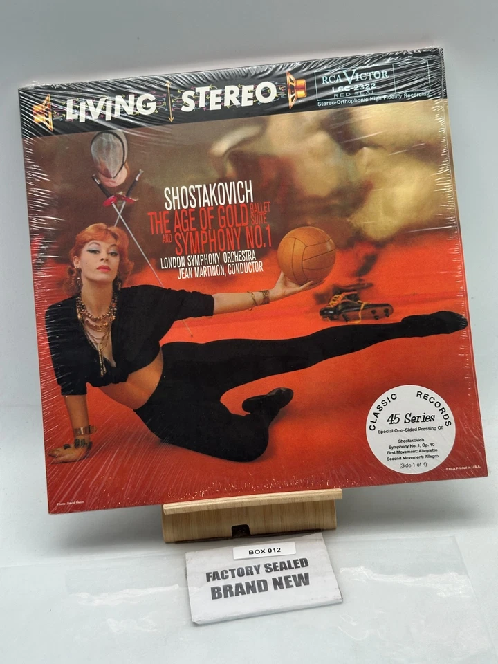 Rare 4xLP 45RPM Symphony No. 1 Op.10 / The Age Of Gold - Ballet Suite Op.22 - Image 4 of 4