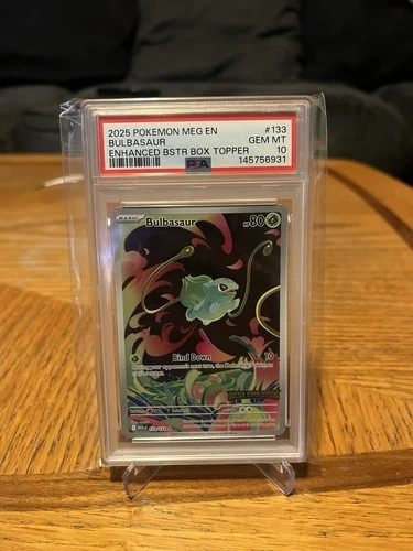 Bulbasaur Mega Evolution Stamped 133/132 Psa 10