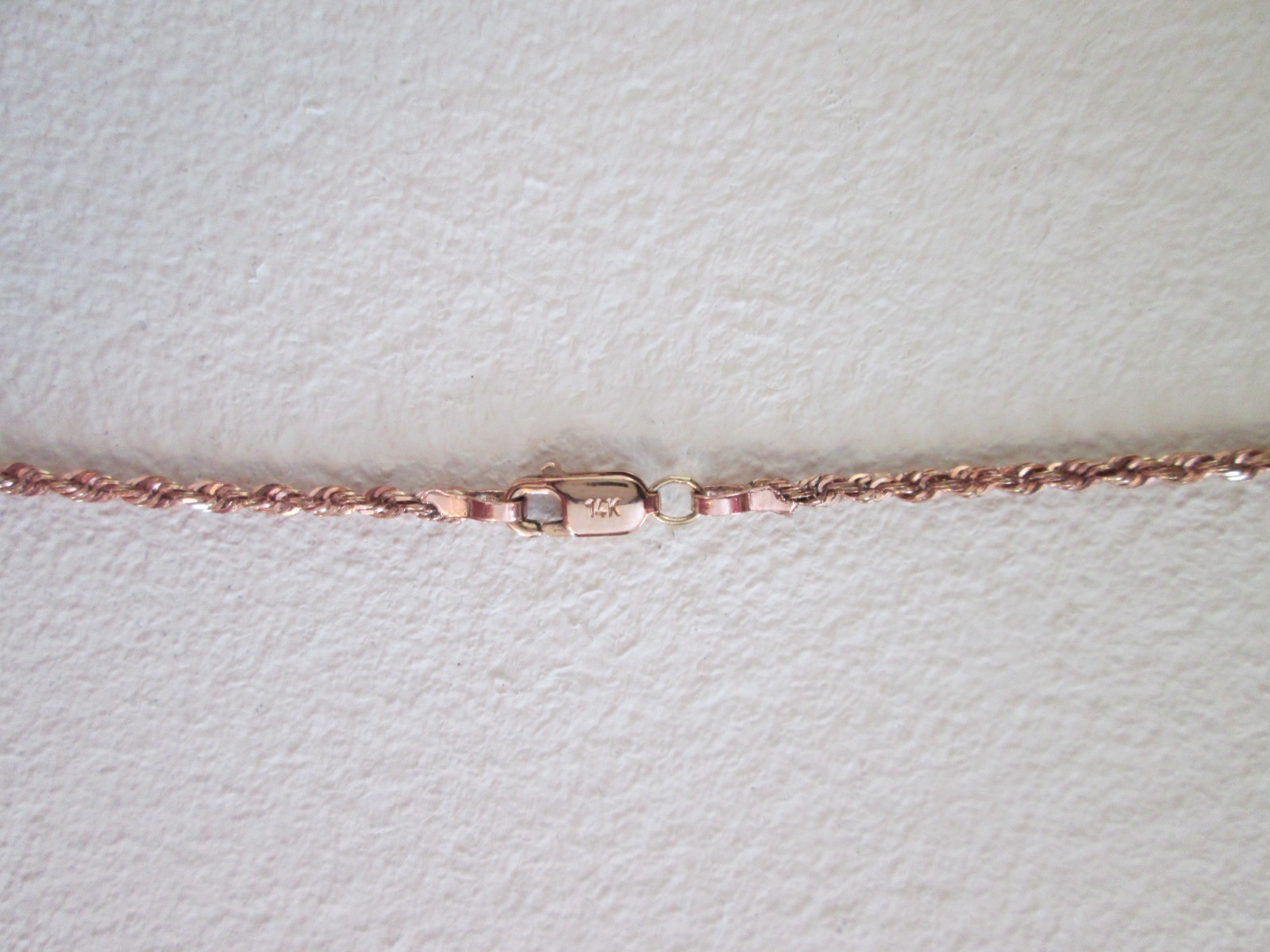 Beautiful Michael Anthony 14k Solid Rose Gold Rop… - image 4