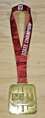 FUJI BJJ State Champion Gold Medal Brazilian Jiu Jitsu Red Strap arkansas