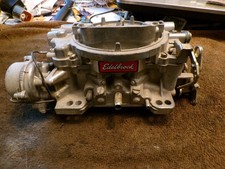 Edelbrock Carburetor 600cfm 1406 Used Edelbrock Carburetor 600cfm 1406 Used