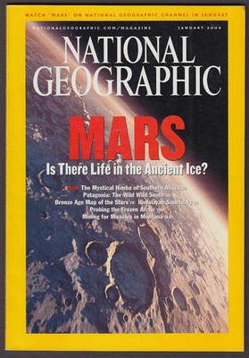 NATIONAL GEOGRAPHIC Mars Namibia Himba Patagonia Dalai Lama ++ 1 2004