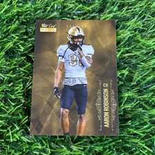 2021 WILD CARD MATTE PREMIER Black MBC53 Aaron Robinson Rc UCF Alabama F34