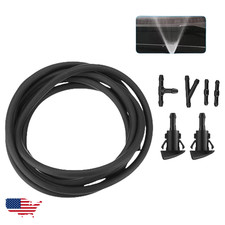 2pcsset Windshield Washer Fluid Spray Nozzle Fluid Hose For Dodge Jeep 2004 2pcsset Windshield Washer Fluid Spray Nozzle Fluid Hose For Dodge Jeep 2004
