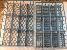 1978 Vintage Matchbox Carry Case Original Blue Trays with Diecast Lot 50 Cars