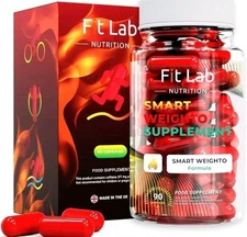 Fit Lab Nutrition Smart Weight Supplement Management For Men Women 90 Capsules