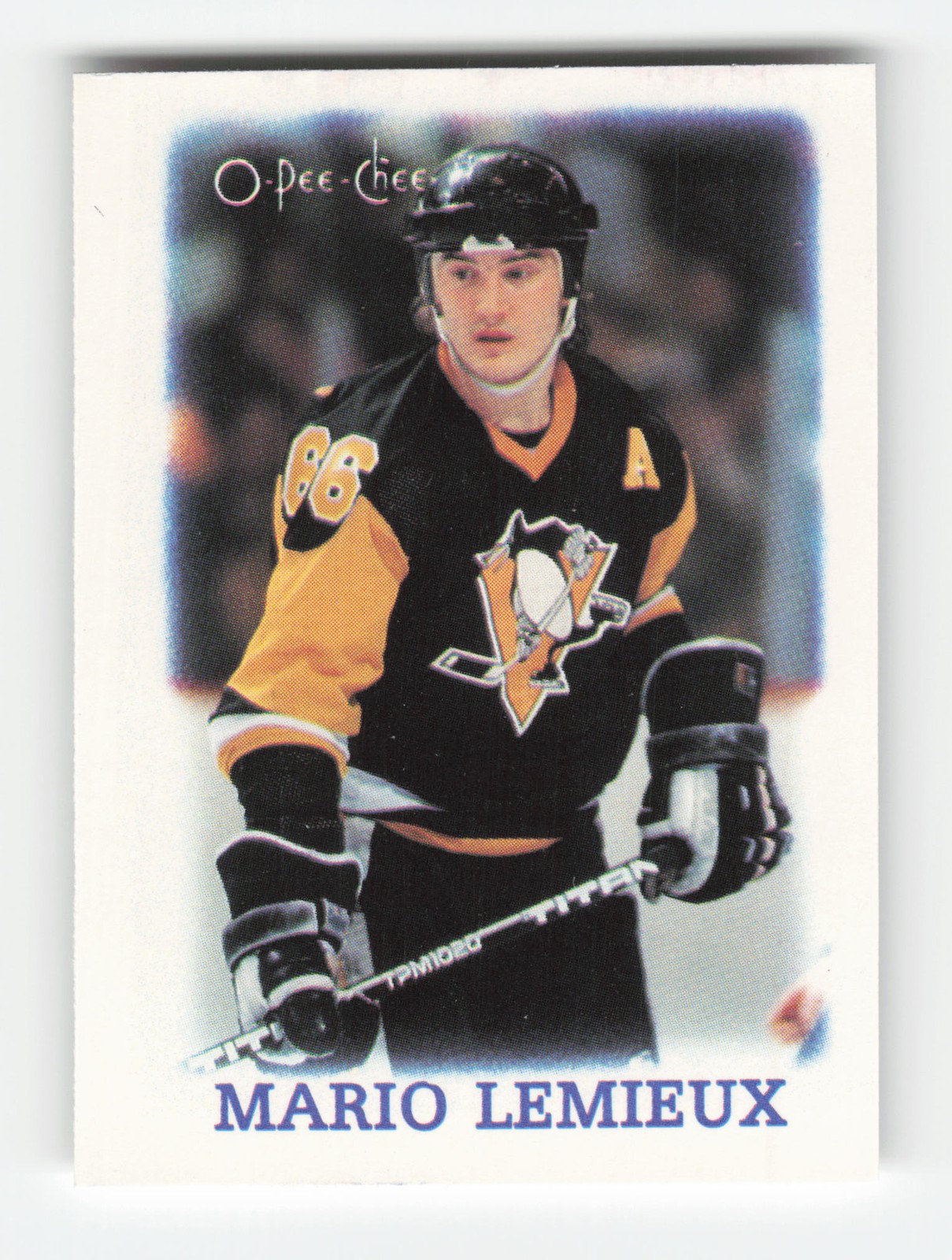 Mario Lemieux #19 Hockey Cards 1988 O-Pee-Chee Minis trading card — raw and PSA graded price guide