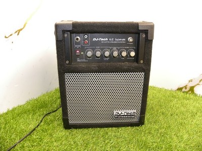 DJ Tech EZ Speak PA-Lautsprecher 50 WATT WIRELESS SPEAKER 3 KANAL UK #T2