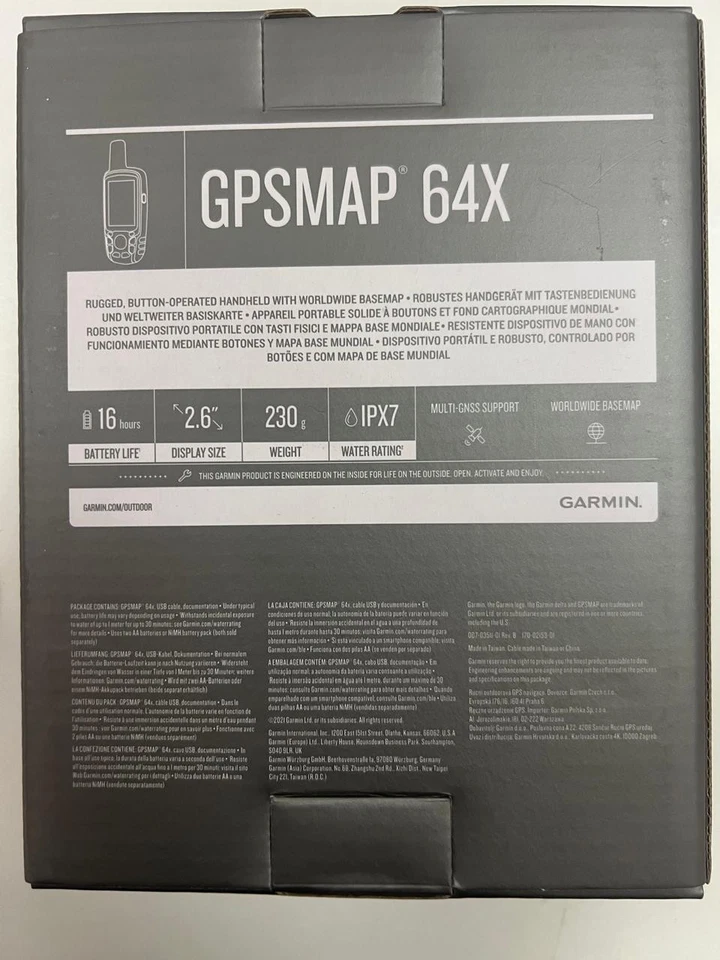 Garmin GPSMAP 64x Handheld GPS Altimeter and Compass Includes barometric altimet - Image 4 of 4