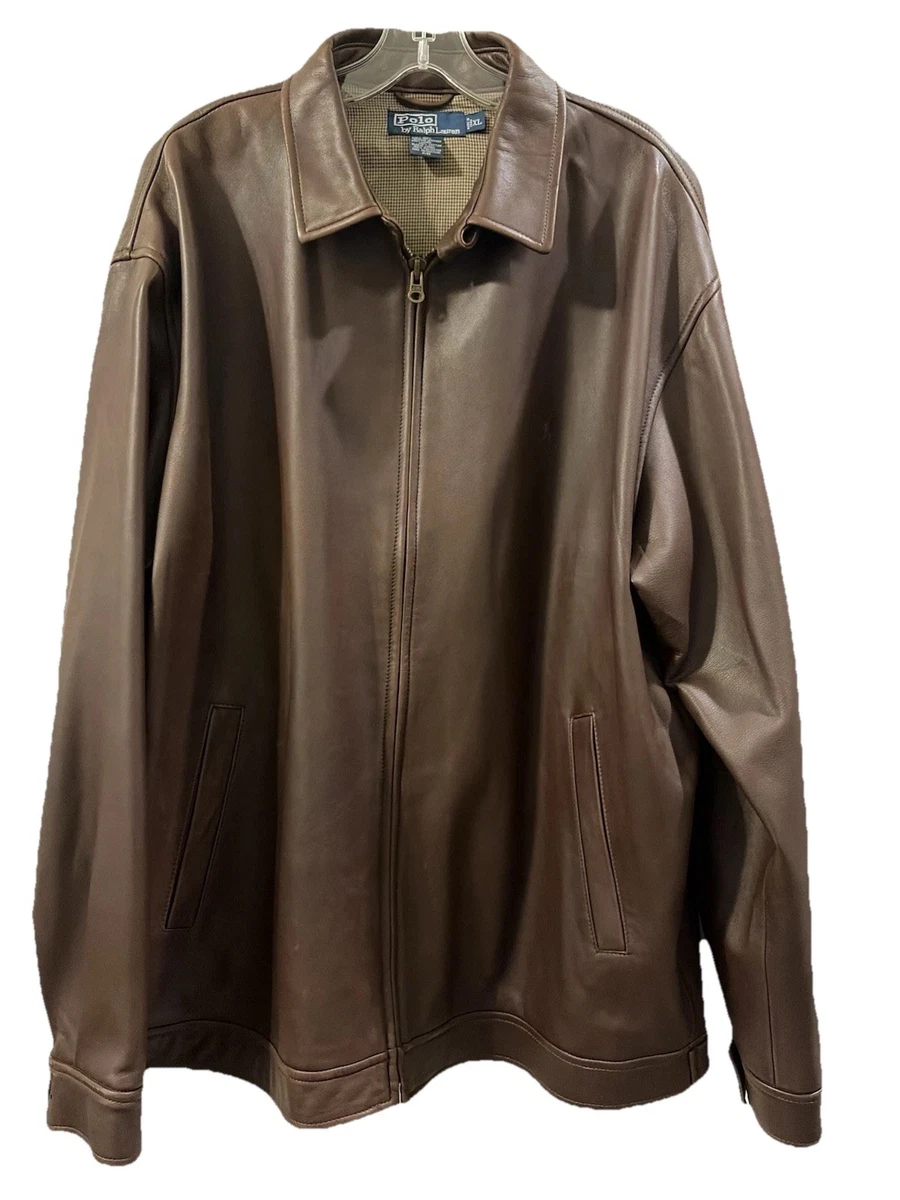 Polo Ralph Lauren Regular Size XL Leather Outer Shell Coats