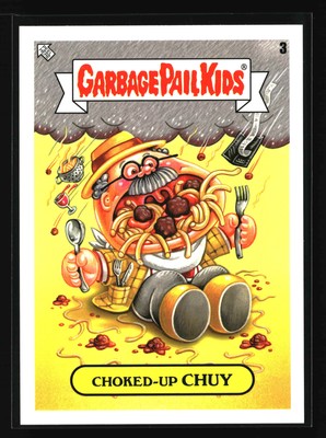2022 Garbage Pail Kids: Book Worms - Gross Adaptations #3 Choked-Up Chuy