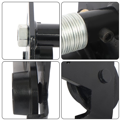 0.5 Ton I-Beam Trolley Alloy Steel Double Wheel I-Beam Flange Width 55-135mm - Picture 12 of 20
