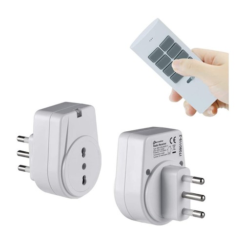 Remote Control Sockets With Multichannel Remote And Electraline 48501 Indicator - Picture 3 of 5