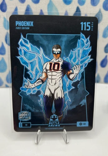 Phoenix `Bo Nix` Bo Jackson Battle Arena Update Base Ice #90 RC, Denver Broncos