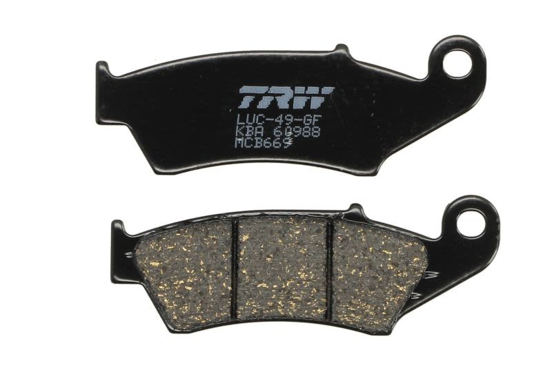 TRW MCB669 plaquettes de freins avant haute friction pour un freinage court