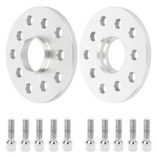 2pcs 14x1.5 10mm  Hub Centric Wheel Spacers For Volkswagen Audi 5x100 or 5x112