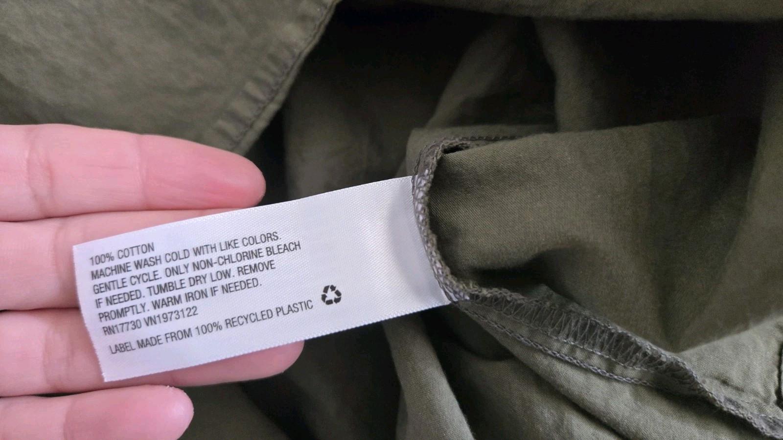 Womens Universal Thread Collared Utility V Neck T… - image 11