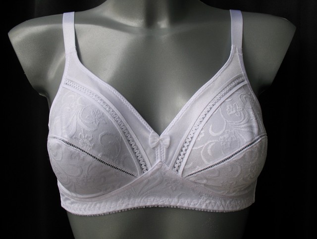 Triumph Classic Deluxe N 75-85 Copa B - D Sujetador sin Aro Blanco