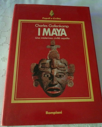 I MAYA UNA MISTERIOSA CIVILTA' SEPOLTA DI CHARLES GALLENKAMP BOMPIANI 1986 - Picture 1 of 4