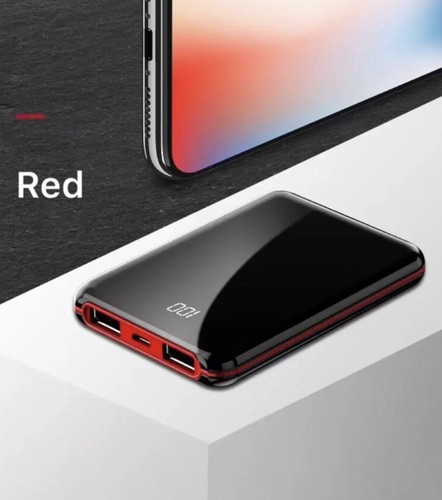 Banco de alimentación 10000 mAh portátil USB cargador rápido mini paquete de baterías - Imagen 4 de 21