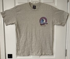 Faxl "The Thrill Is Back" Blues XL Gray Local Crew Shirt  KEB334