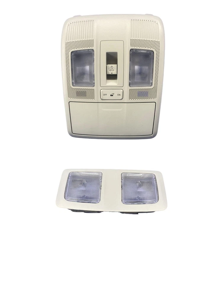 2019-2025 MAZDA CX-5 FRONT OVERHEAD ROOF MAP DOME LIGHT SET WHITE KD45-69971 - Image 4 of 4