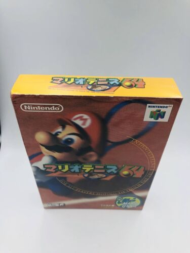 NEW SEALED Super Mario Tennis 64 Japan Nintendo 64 Japanese 2000 Complete NIB - Picture 2 of 9