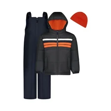 Weather Tamer Boys' 3-piece Heavyweight Active Bib Snowsuit Jacket Set NWT