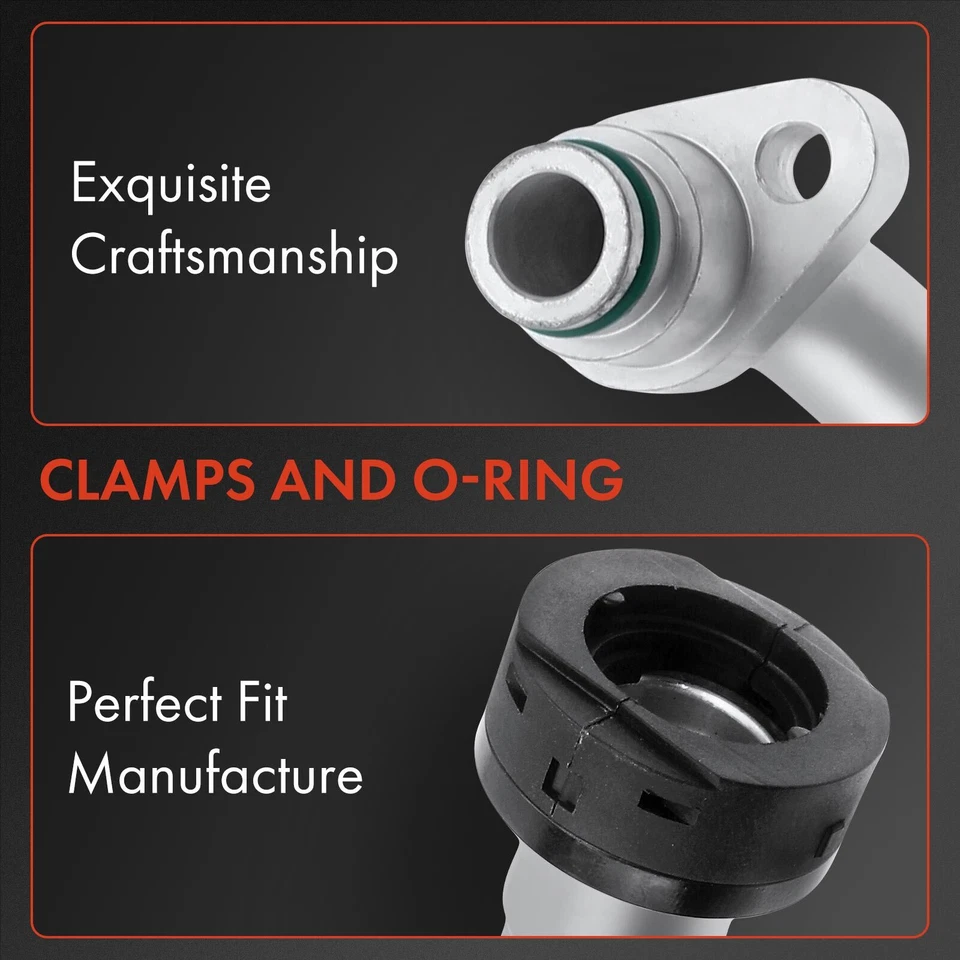 空调制冷剂吸软管线适用于梅赛德斯-奔驰 E320 E350 E500 E550 CLS500 — 第 2/4 张图片