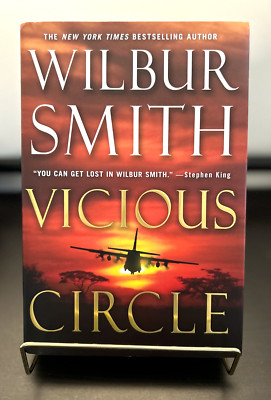 Vicious Circle Wilbur Smith 1st Ed Hardcover Hector Cross Thriller Novel