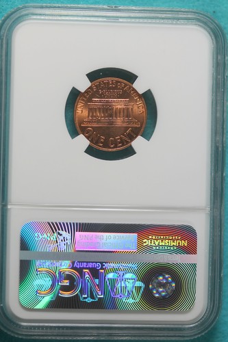 1961 NGC MS66 RD Lincoln Memorial Cent #A9193 - Picture 2 of 2