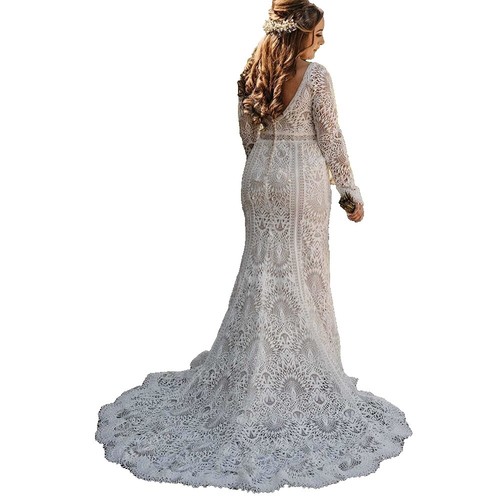 HEBEOS A-Line/Princess V-neck Lace Ruched Floor-Length Wedding | eBay HEBEOS A-Line/Princess V-neck Lace Ruched Floor-Length Wedding | eBay