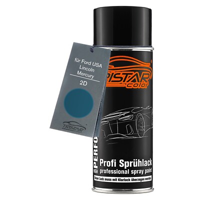 Autolack Spraydose für Ford USA Lincoln Mercury 2D Med. True Blue Perl Metallic