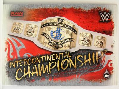 Slam Attax - #359 Intercontinental Championship - Live 2018