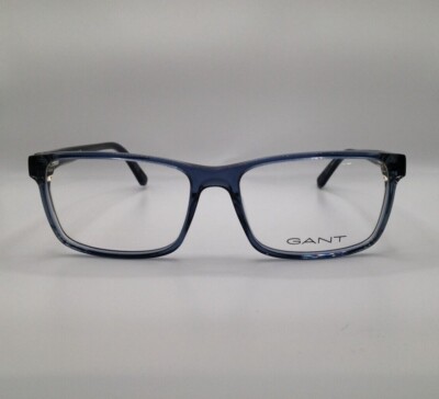 GANT GA3177 020 Crystal Blue Grey Plastic Optical Eyeglasses Frame 54-17-145 RX