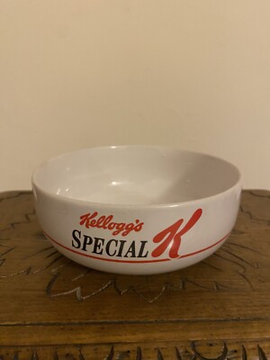 Vintage Retro Kellogg's Special K Keramik Müslischale 1987