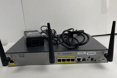 Cisco 800 Series 881-W Wireless Router CISCO881W-GN-A-K9 V03 w