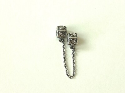 Authentic Pandora Sterling Silver Dreamer Safety Chain Clip 790583
