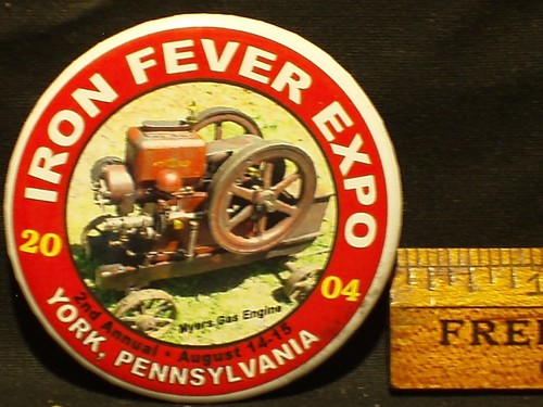 IRON FEVER EXPO PINBACK BUTTON YORK PENNSYLVANIA 2004 SECOND ANNUAL - Bild 4 von 7