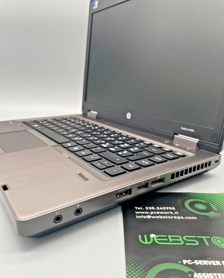 HP 6460B PROBOOK I5-2520M 4GB RAM 320GB HDD 14" HD GAR 1 ANNO - Immagine 3 di 4